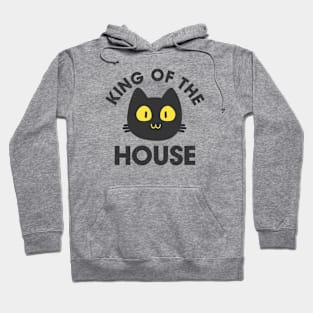 cat lover gifts - king of the house Hoodie